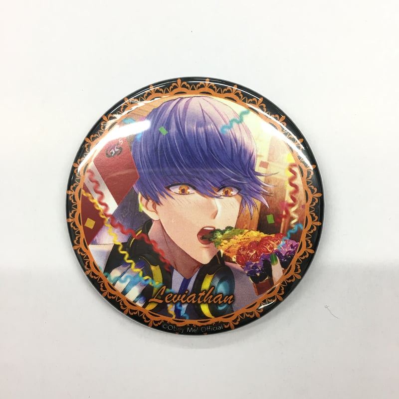 Obey Me! おべいみー obey me レヴィアタン 缶バッジ