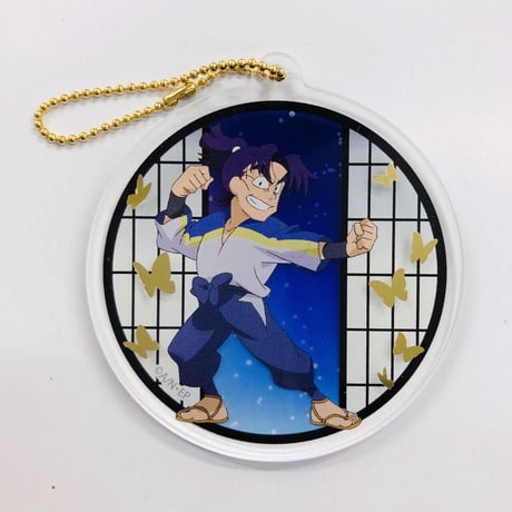 忍たま乱太郎　潮江文次郎　　キラキラアクリルキーチェーンコレクション 第一弾
