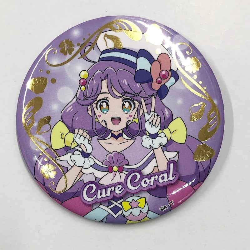 トロピカル～ジュ！プリキュア キュアコーラル コレクション缶バッジ