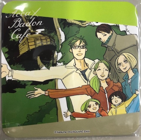 オノ・ナツメ 『ACCA×BADON 』 コラボカフェ コースター パイン一家