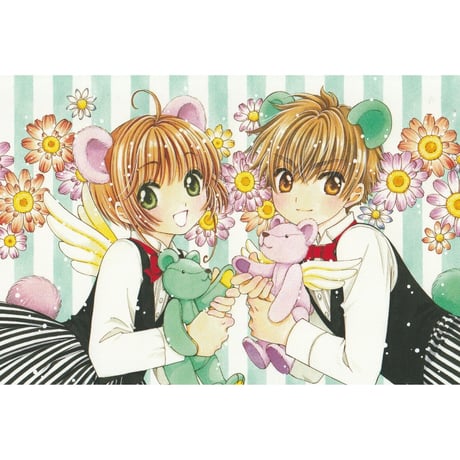 『CLAMP』　CLAMP画業30周年記念 ポストカードセット　カードキャプターさくら　さくら　小狼（単品)