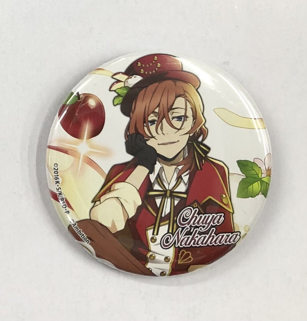 文豪ストレイドッグス　文スト コラボカフェ本舗 迷ヰ犬怪奇譚　 缶バッジ 中原 文豪ストレイドッグス 迷ヰ犬怪奇譚 コラボカフェ本舗 缶バッジ 中原中