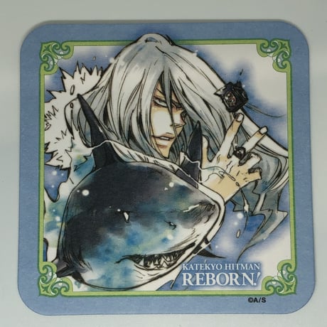 リボーン スクアーロ 缶バッジ WJ50周年記念 リボーン スクアーロ 缶