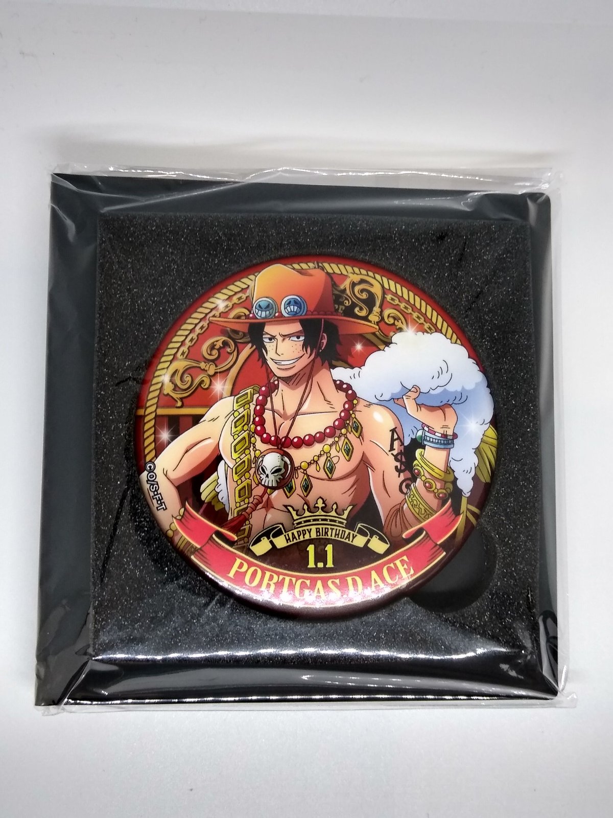 ONE PIECE ポートガス・D・エース 缶バッジ ONE PIECE』コレクション缶バッジ“HEROES
