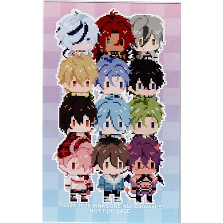 NU:カーニバル ぬカニ AGF GiGO 池袋限定　コースター　コンプセット 低 価格ゲーム・おもちゃ・グッズ - NU:カーニバル ぬカニ AGF