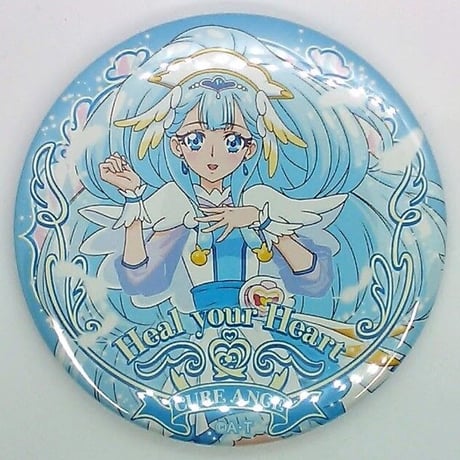 プリキュア　トゥインクル缶バッジ　キュアアンジュ 全プリキュア展限定缶バッジ キュアアンジュ - メルカリ