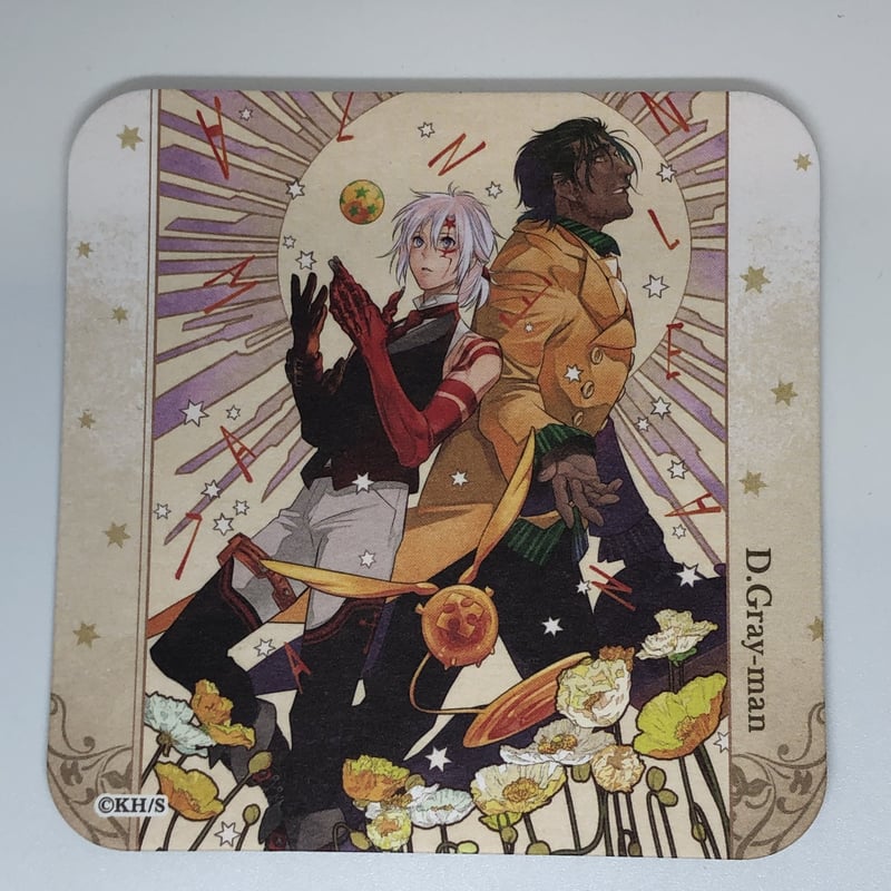 D.Gray-man アレン＆千年伯爵 アートコースター | K-BOOKS 池袋 2次元