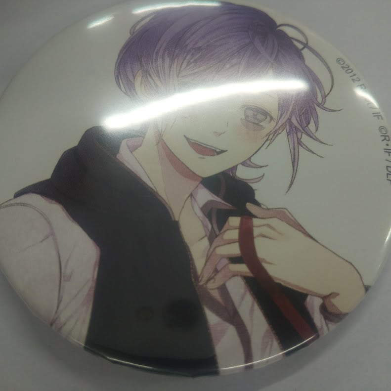 イタミ有・裏サビ有】DIABOLIK LOVERS 逆巻カナト 缶バッジ | K