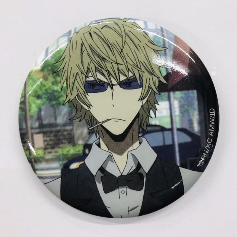 成田良悟 / デュラララ!! 平和島静雄 キャラバッジコレクション 平和島