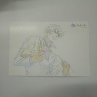 枢やな『黒執事』全プレ ミニ屏風型 描き下ろし複製サイン 色紙