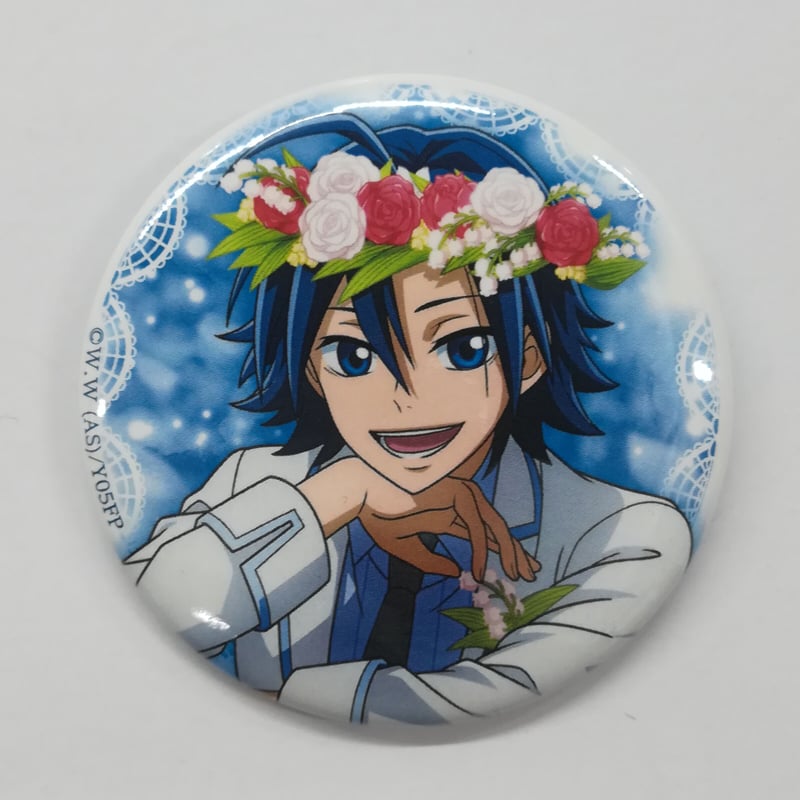 弱虫ペダル トレーディング 缶バッジ BIRTHDAY FLOWER2 真波 山岳 | K-B