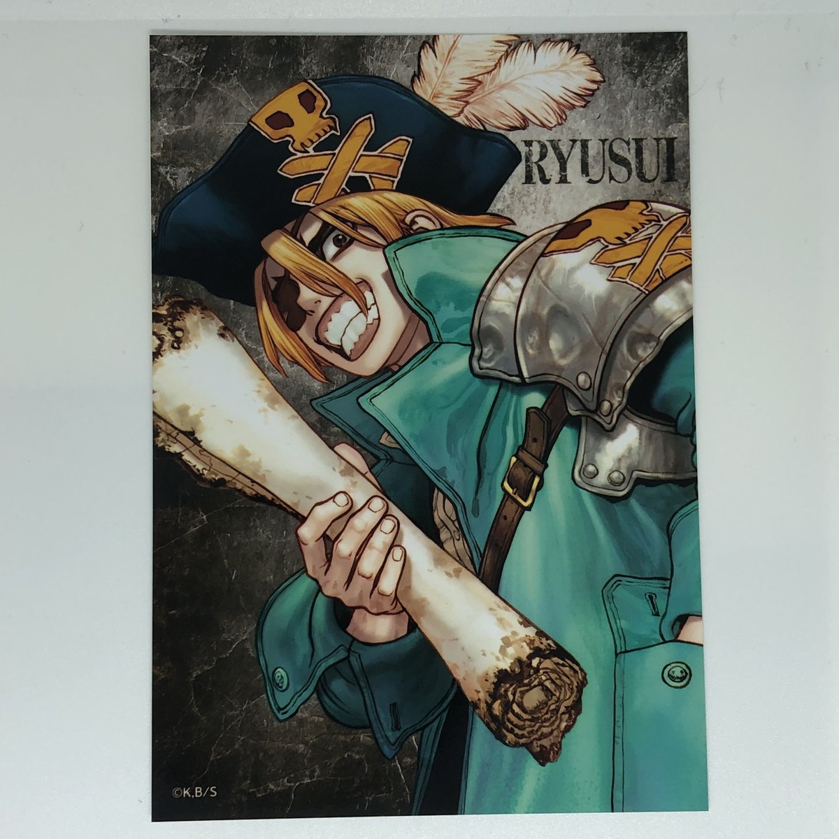 Dr.STONE 七海 龍水 海賊ブロマイド（バラ） | K-BOOKS 池袋 2次元