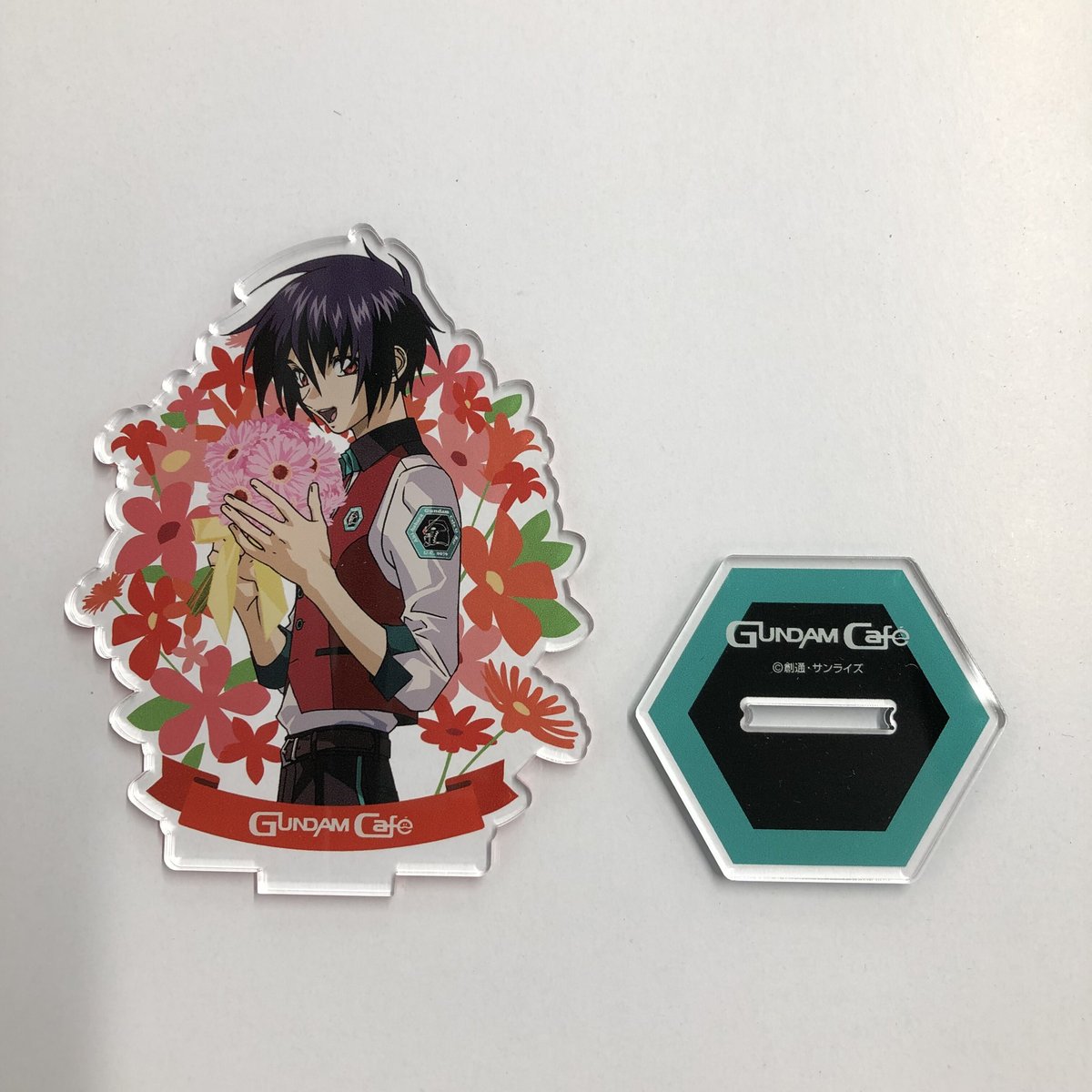 雑貨　シン・アスカ 「機動戦士ガンダムSEED DESTINY GUNDAM Cafe Finale Party フラワーアクリルスタンド」 駿河屋 -<中古>シン・アスカ 「機動戦士ガンダムSEED DESTINY