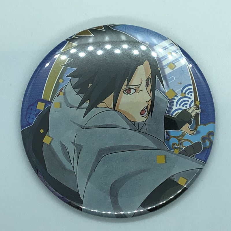 NARUTO 歌舞伎缶バッジ サスケ 2個セット