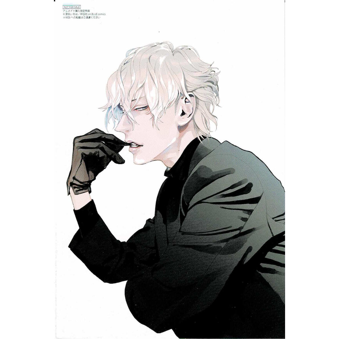 芽玖いろは 『喪服の花嫁』 アニメイト特典 イラストカード【BLグッズ