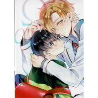 椿ゆず 缶爪さわ 『 みなと商事コインランドリー』 くじ引き堂 色紙 D