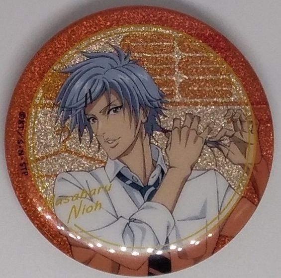 テニスの王子様缶バッジコレクションヘアセット仁王雅治グリッター