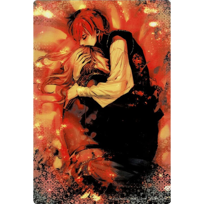 松岡なつき 彩『FLESH&BLOOD』「キャラ文庫×THEキャラカフェ」 クリア