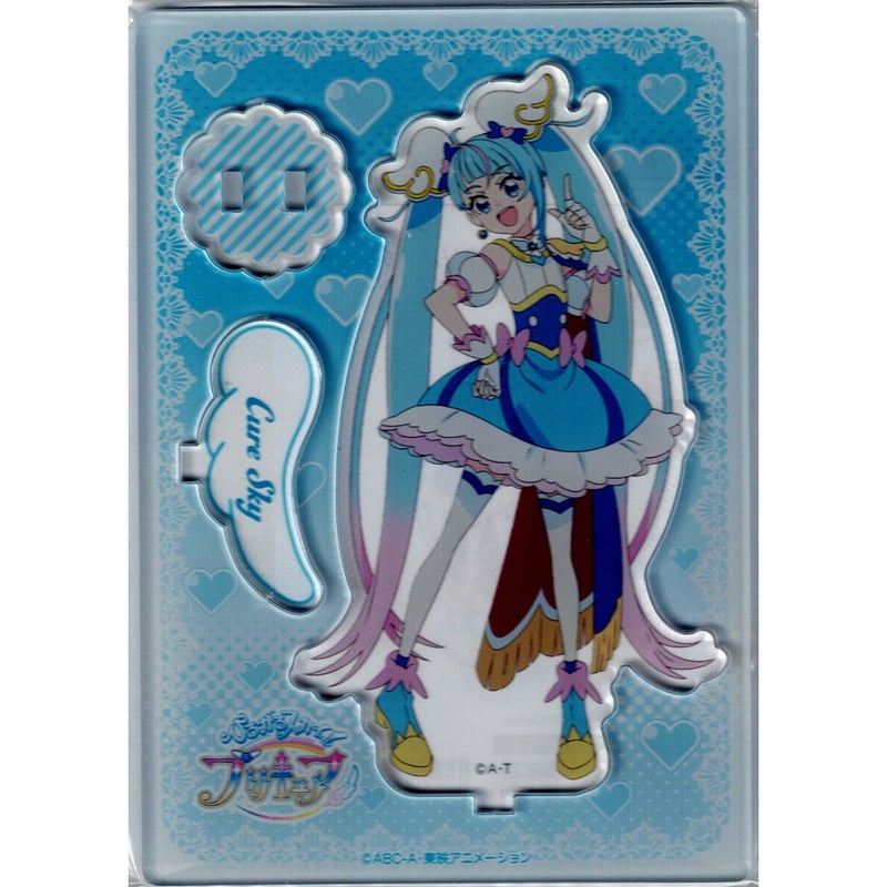 ひろがるスカイ！プリキュア 遠鉄 アクリルスタンド ソラ・ハレワタール 缶バッジ ひろがるスカイ！プリキュア アクリルスタンド ソラ