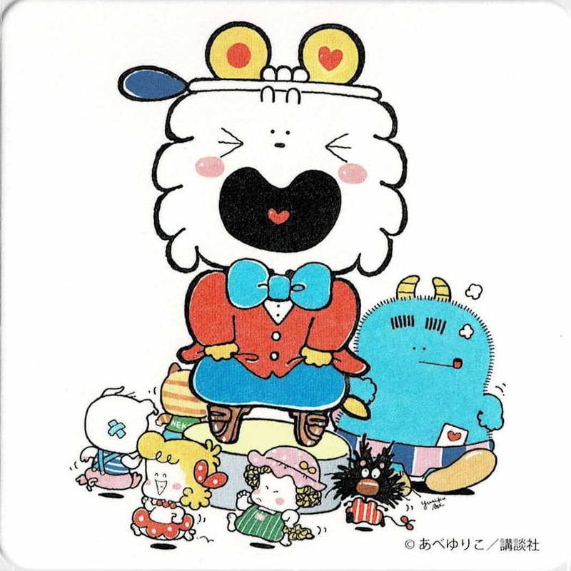 あべゆりこ『わんころべえ』 『なかよし創刊65周年展』 コースター | K 