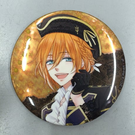 ピタゴラスプロダクション ブライダルホロ缶バッジ アトム ルイ エル