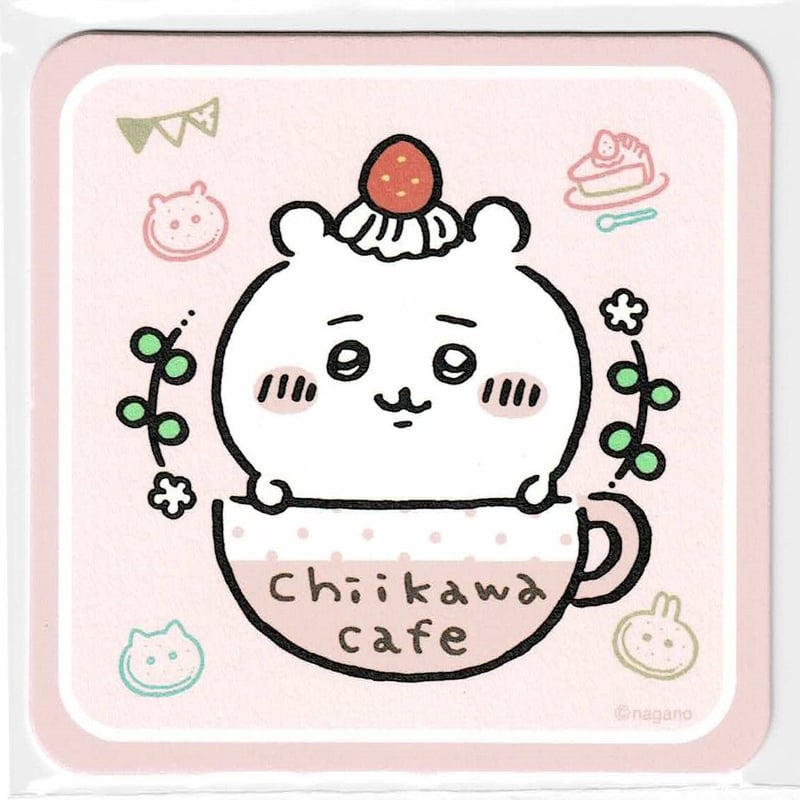 ちいかわ』 ちいかわカフェ コースター ちいかわ | K-BOOKS 池袋
