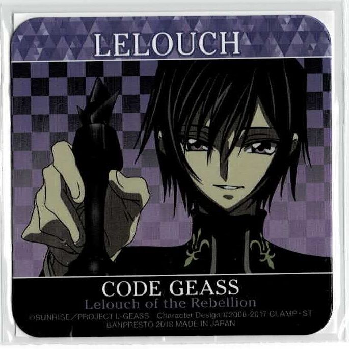 コードギアス　1番カフェ　コースター コードギアス」一番カフェコースター ルルーシュ | K-BOOKS 池袋 2