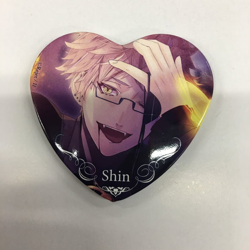 ▷▶︎▷DIABOLIK LOVERS ディアラバ 月浪カルラ 限定ハート缶バッジ