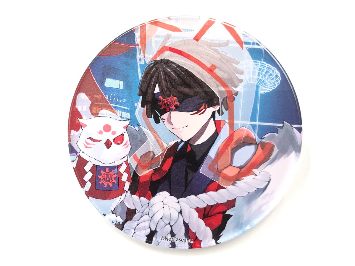 第五人格 アクリルバッジ ドンキホーテ  占い師 第五人格 アイデンティティV 占い師 ドン・キホーテ KYOTO neo