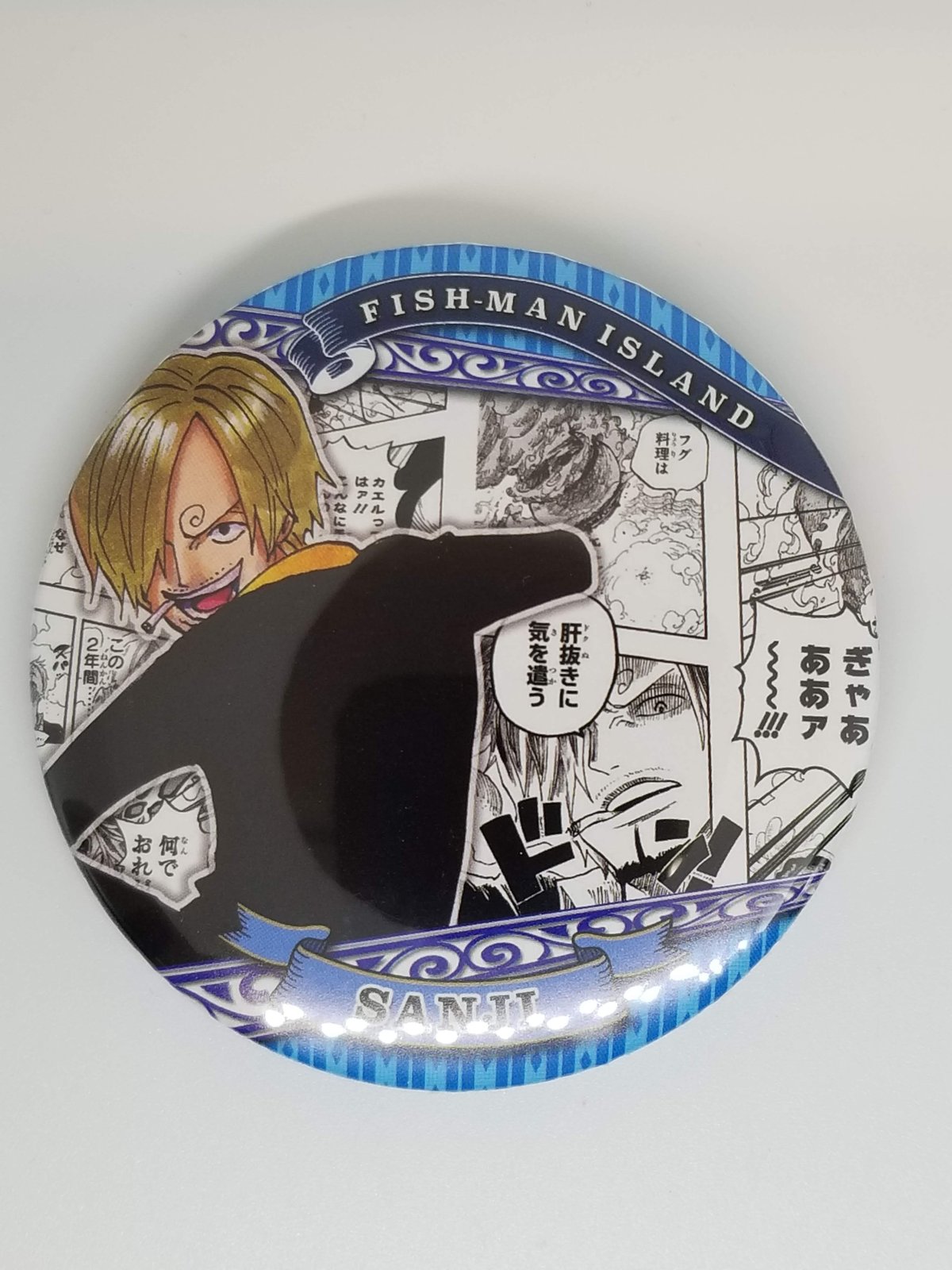 ONE PIECE　サンジ　コレクション缶バッジ“HEROES