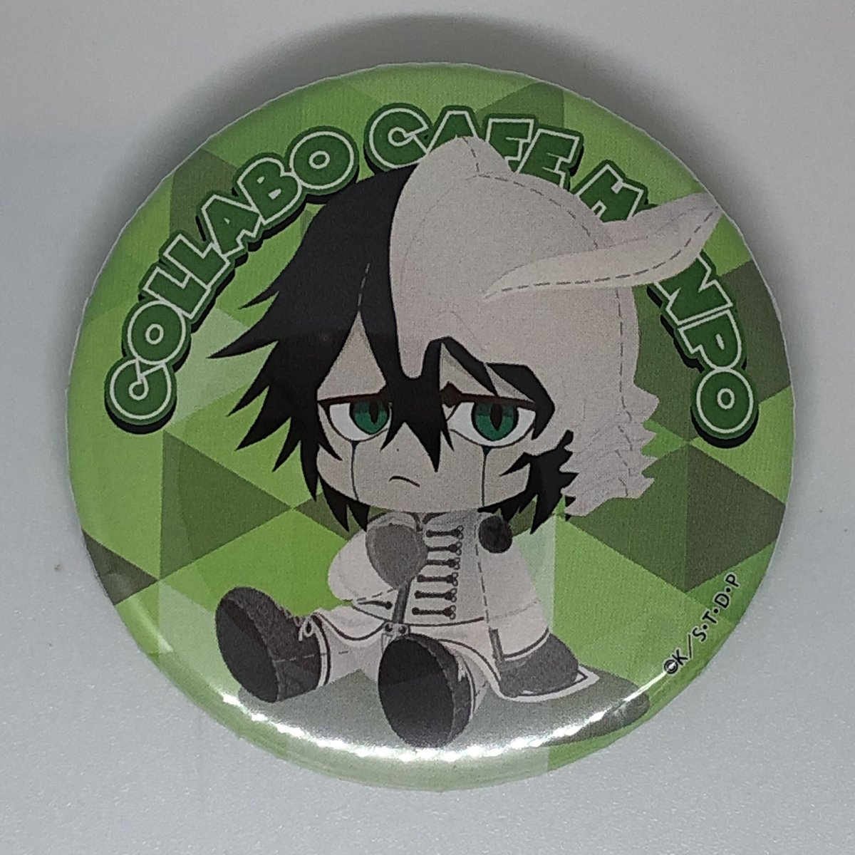 BLEACH コラボカフェ本舗　ウルキオラ　缶バッジ Urukiora - Badge - Bleach (ウルキオラ・シファー 「BLEACH生誕