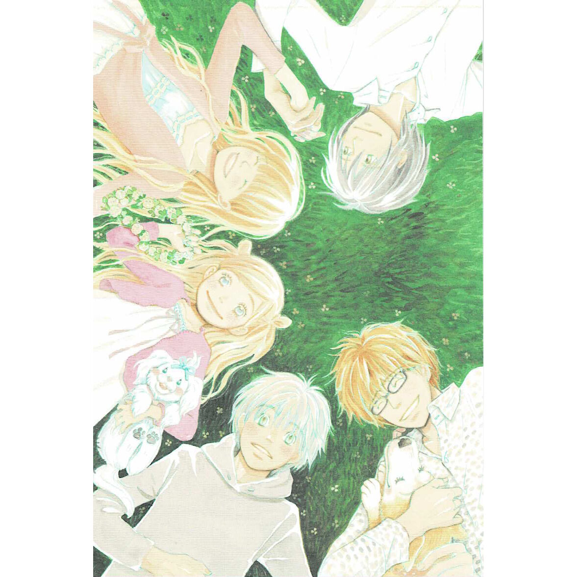 羽海野チカ『ハチミツとクローバー』 原画展 ポストカード 芝生 | K