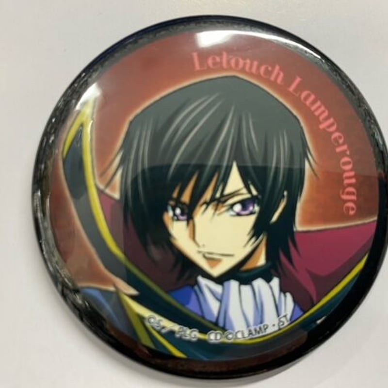 コードギアス』 缶バッジ ルルーシュ | K-BOOKS 池袋 2次元グッズ通販