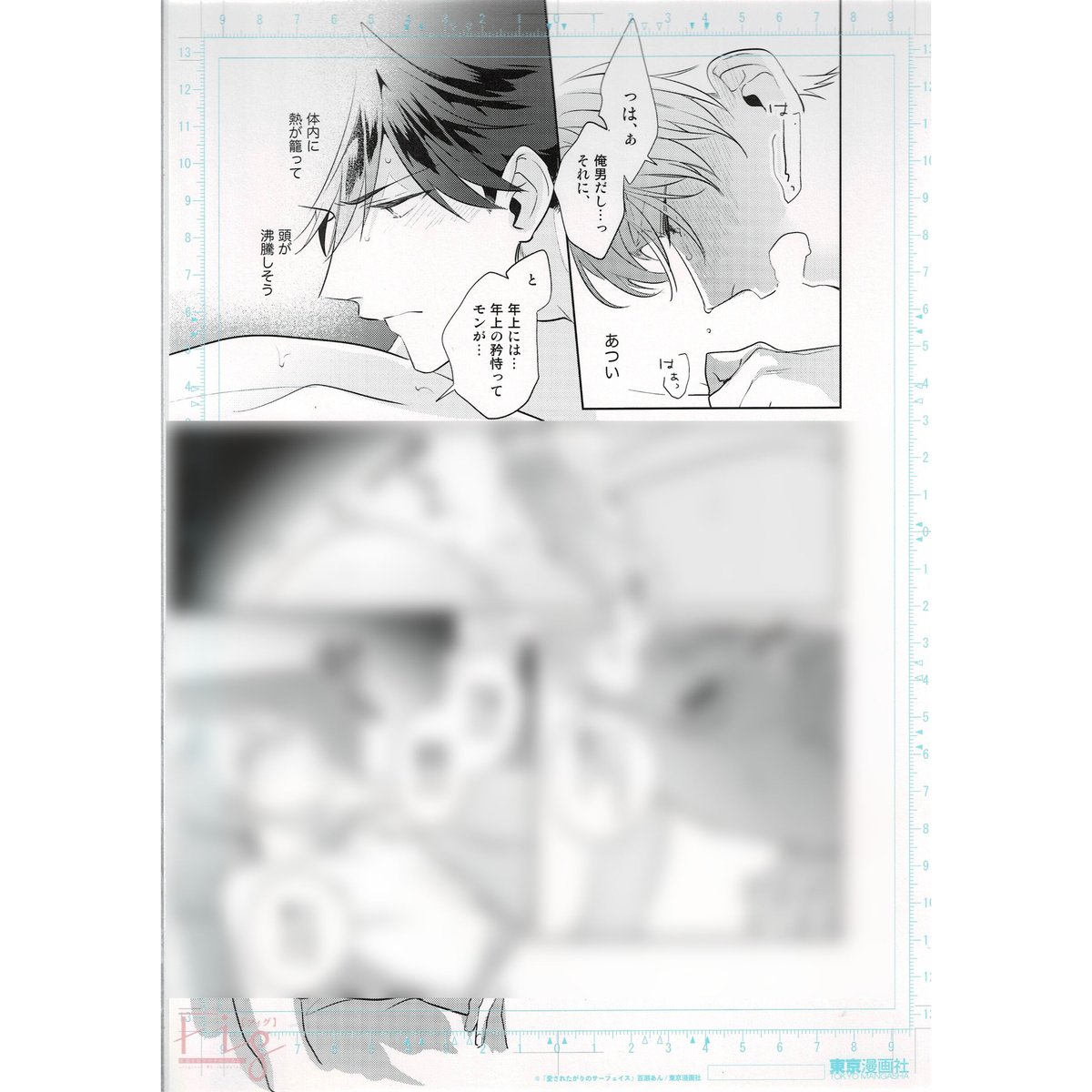 百瀬あん 複製原画 サイン 百瀬あん 「愛されたがりのサーフェイス」 A4 複製原画 【BL