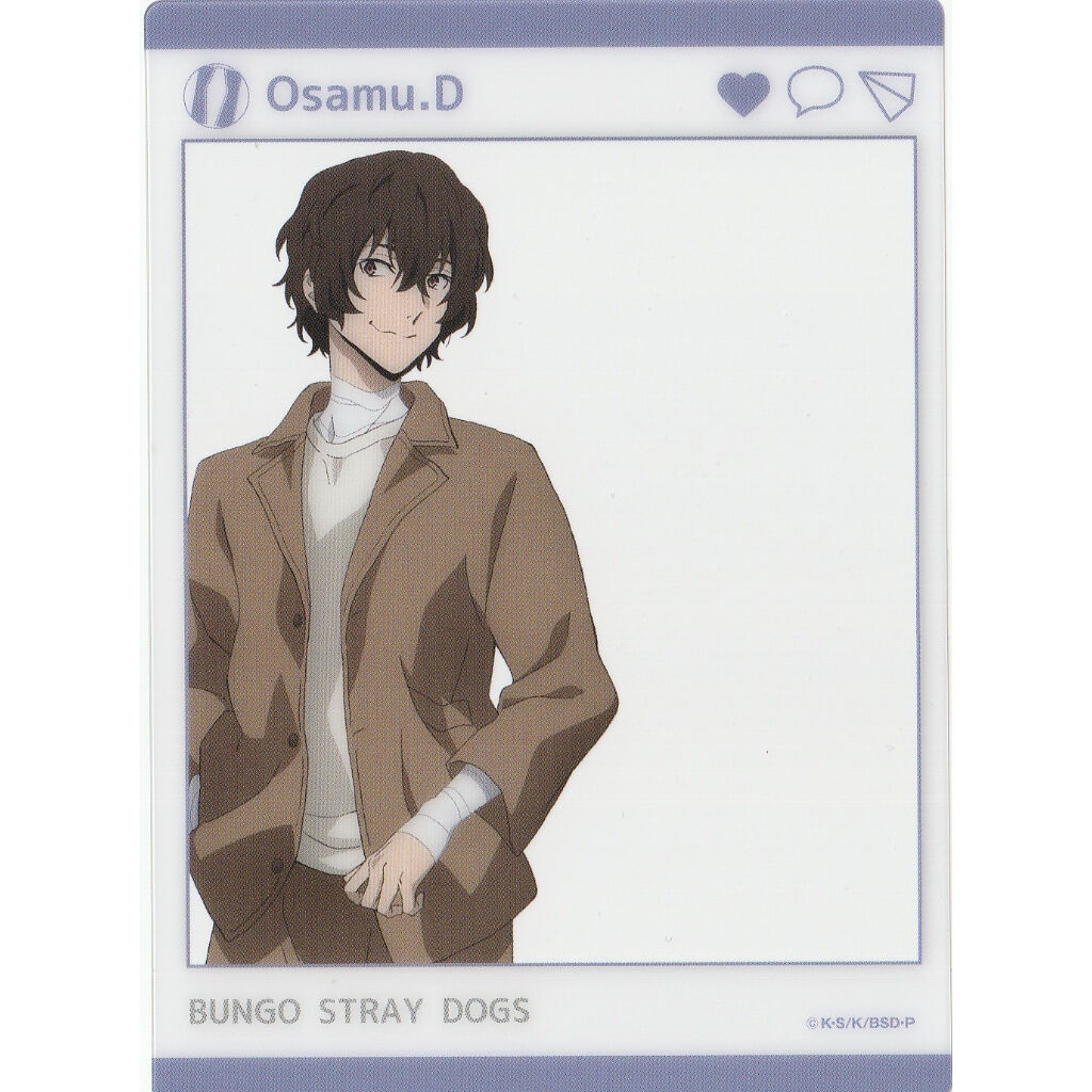 ゆ*り様 太宰治ポストカード文豪ストレイドッグスサイン朝霧カフカ春河3