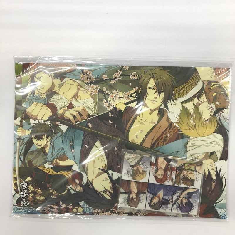 薄桜鬼　スクエア缶バッジ カードイタミ有】薄桜鬼 スクエア缶バッジ イラストカード | K-BOOKS