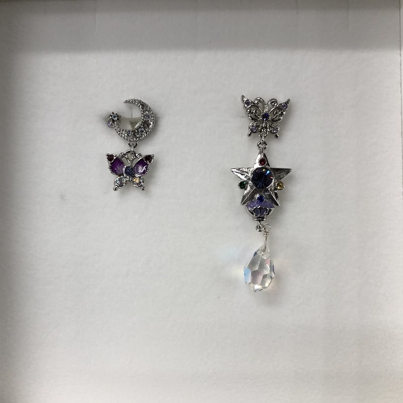 セーラームーン』ANNA SUI スターパワースティック ピアス＆イヤーカフ 