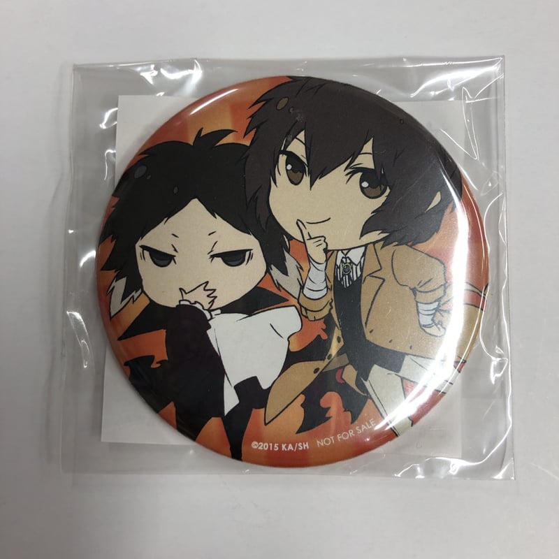 文豪ストレイドッグス 芥川 龍之介&太宰 治 BOX購入特典 缶バッジ | K