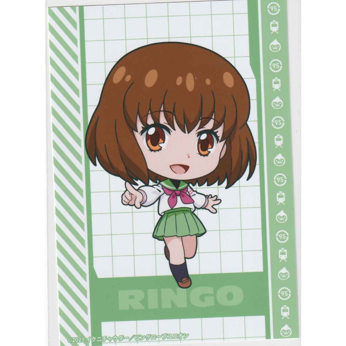 輪るピングドラム 荻野目苹果 ランダムブロマイド | K-BOOKS 池袋 2