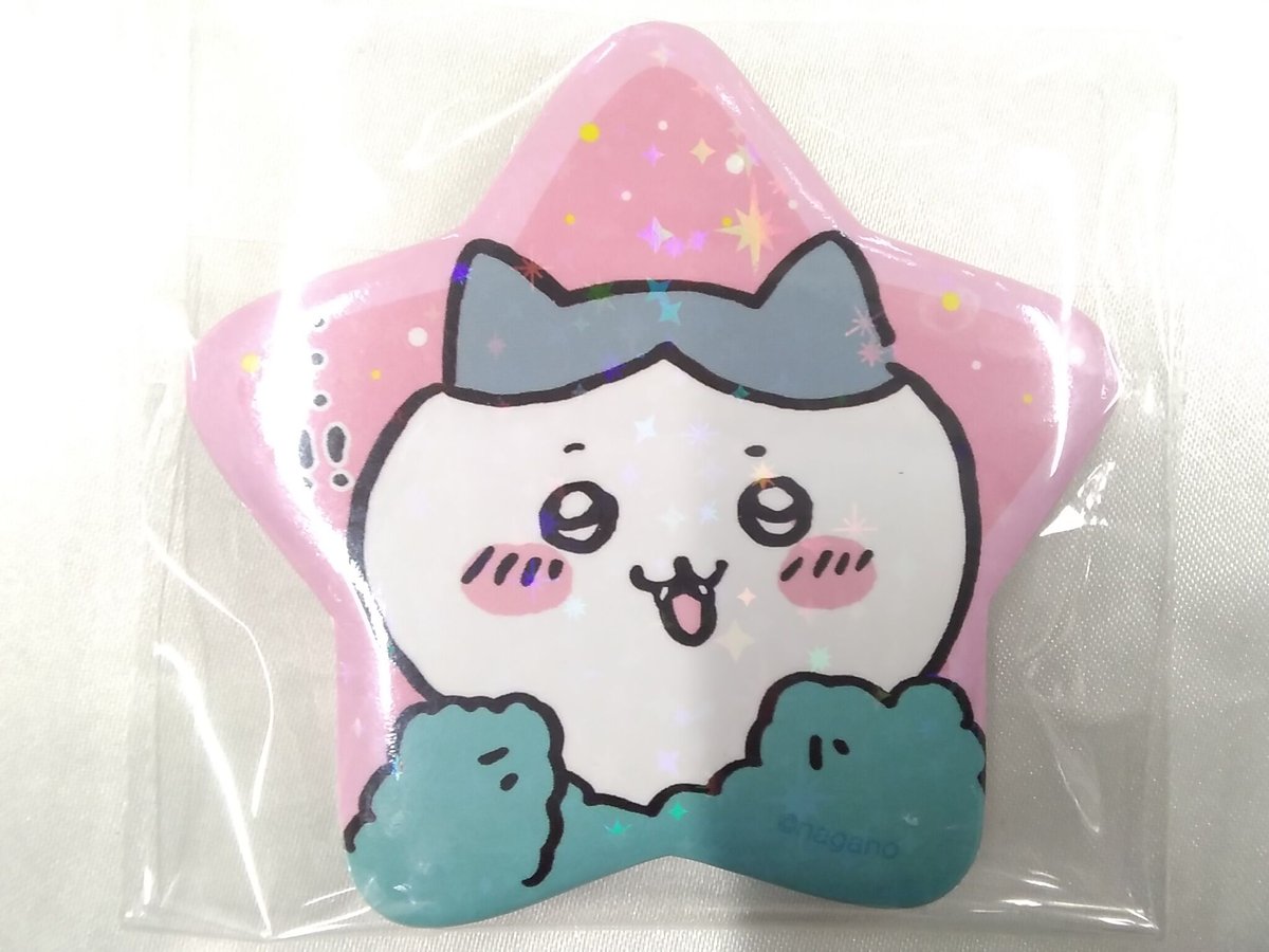 ちいかわ】ハチワレ(・・・！) 缶バッジ | K-BOOKS 池袋 2次元