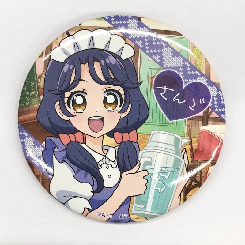 プリキュア　ローソン　缶バッジ　さんご　セット プリキュアローソン缶バッジさんごセット
