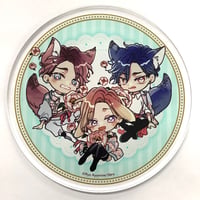 あやみね稜緒『つよがりオメガは僕らの番』　emo cafe　アクリルコースター【BLグッズ】