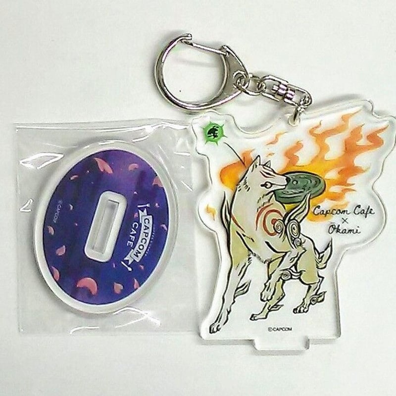 大神 大神×カプコンカフェ アクリルスタンドキーホルダー アマテラス