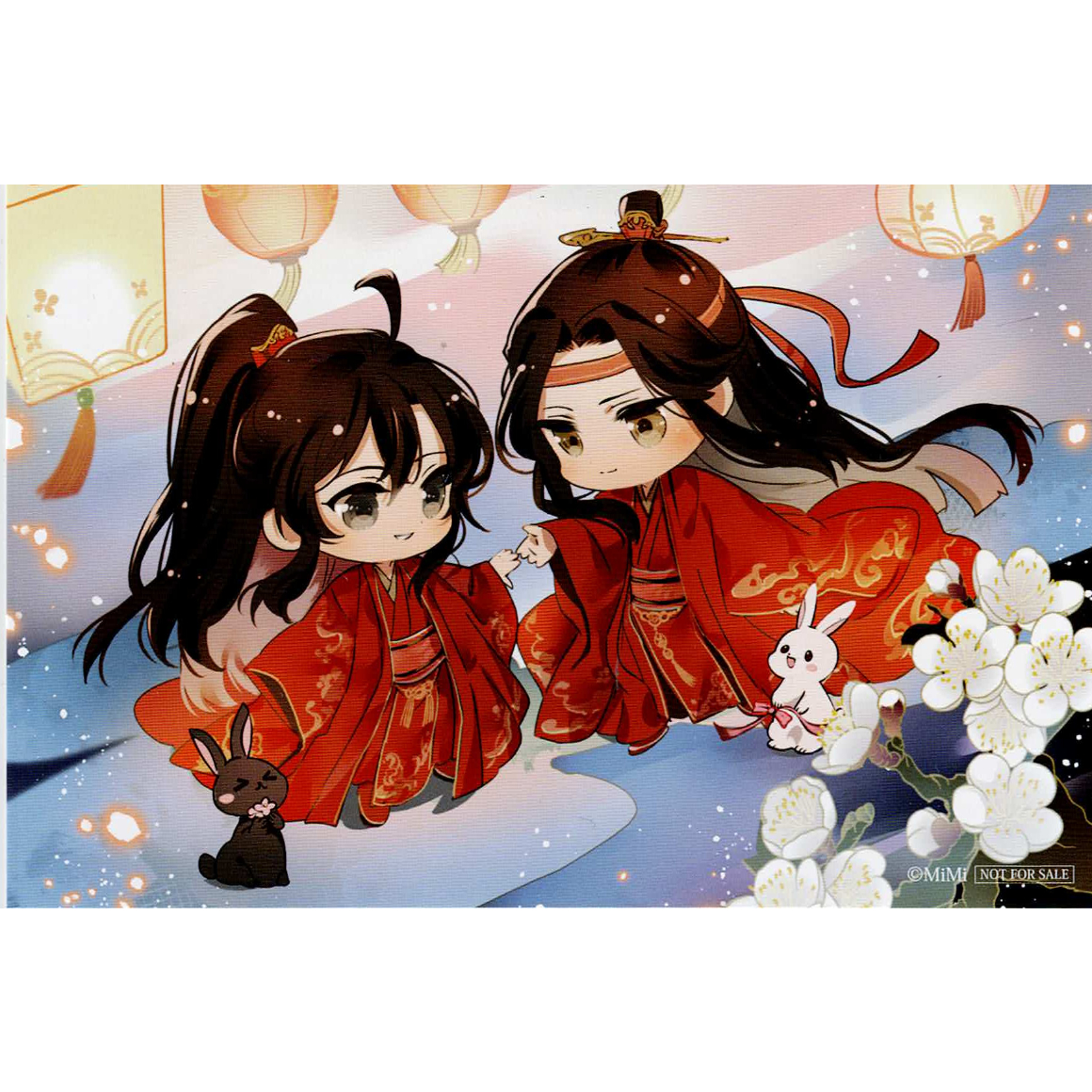 墨香銅臭 大河幻想ラジオドラマ 『魔道祖師』 アニメイト ポストカード