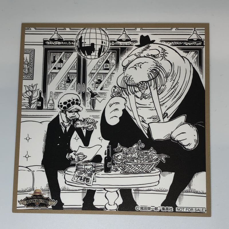 トラファルガー・ロー イラストシート 麦わらストア 希少品 ワンピース ONE PIECE ワンピース ロー イラストシート 麦わらストア｜Yahoo