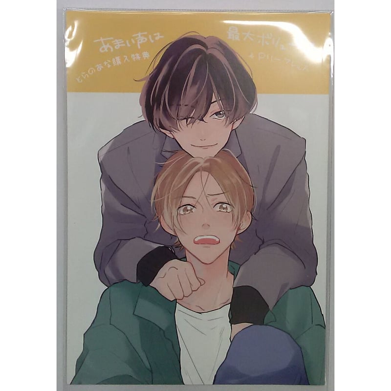 望月うた『あまい声は最大ボリュームで』 とらのあな特典 リーフレット 