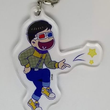 おそ松さん 十四松  アクリルチャーム 学園ミュージカル