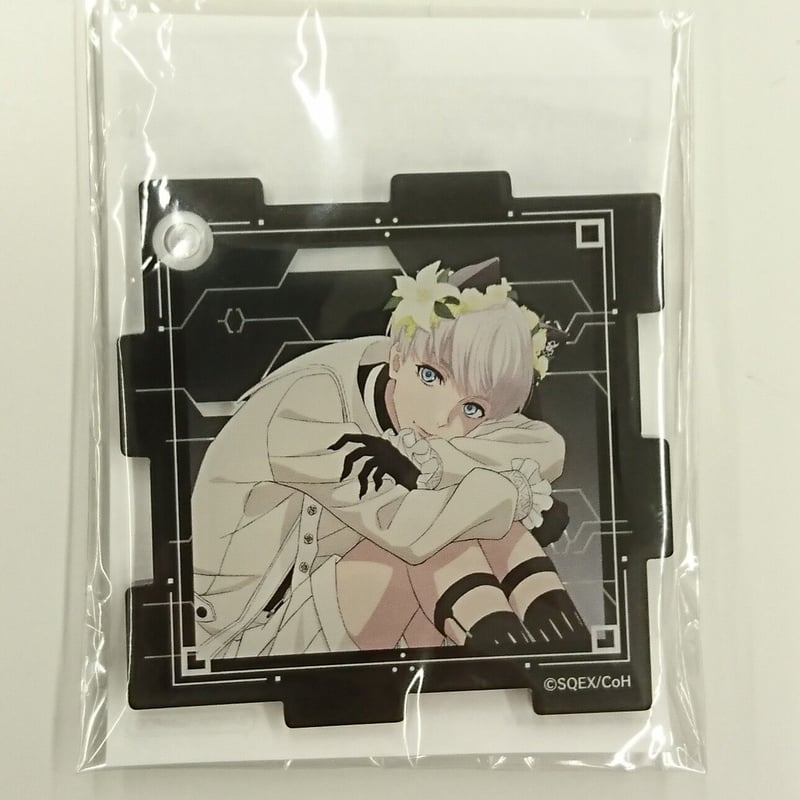 ニーアオートマタ ナンジャタウン アクリルキーホルダー 9S ニーア 9S 白 NieR:Automata Ver1.1a in NAMJATOWN-クロト
