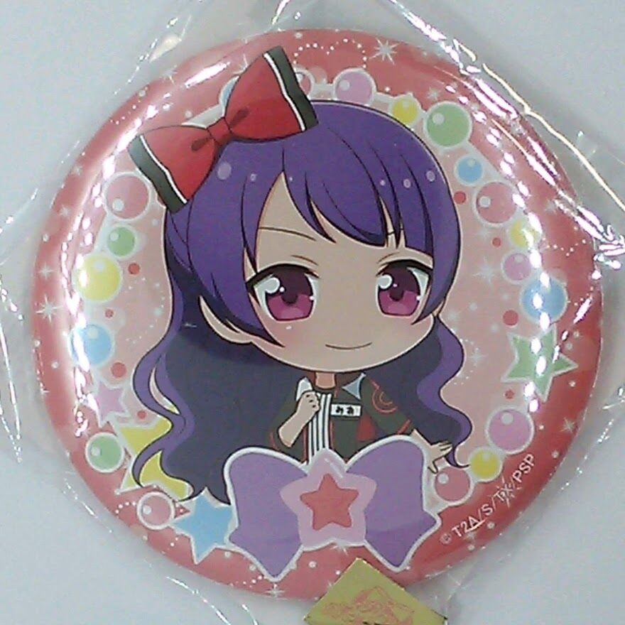 プリティーリズム みあ ハート 缶バッジ