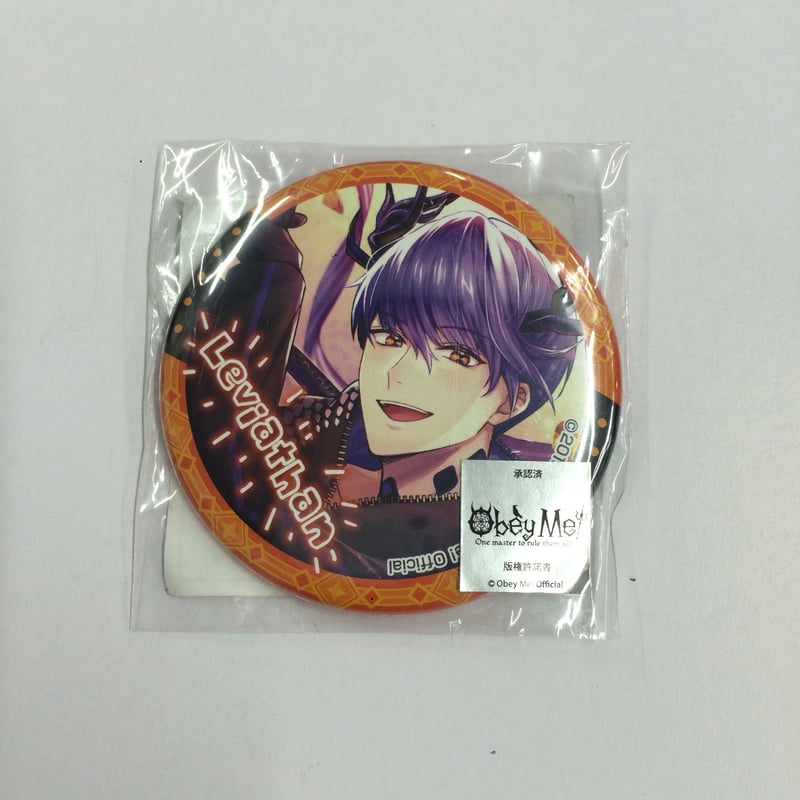 Obey Me！ レヴィアタン 缶バッジ | K-BOOKS 池袋 2次元グッズ通販